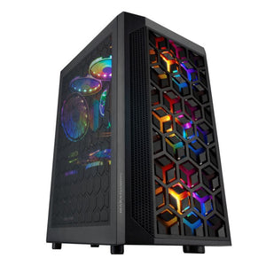 Caja Microatx Gaming Mars Gaming Mcmesh Black