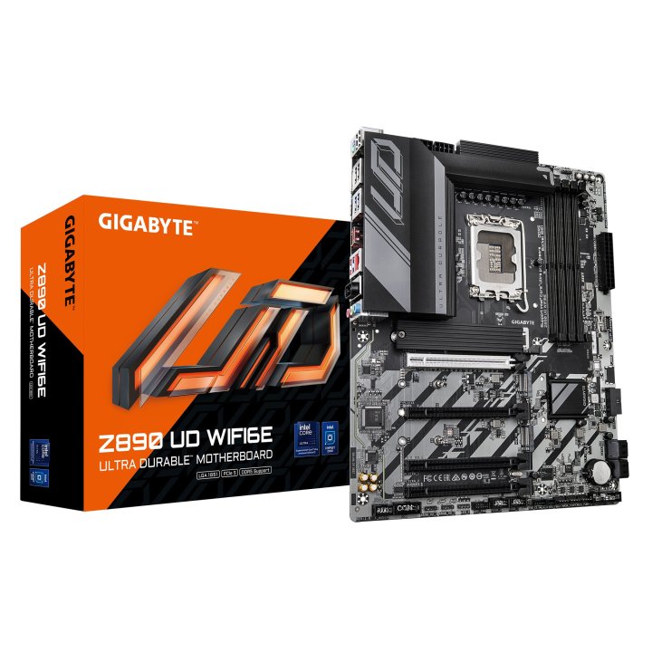 Placa Base Gigabyte Z890 Ud Wifi6e M-atx Skt 1851 4xddr5 6400mhz 1xdp 1xusb4 Type C Lan 2.5gb 3xm.2