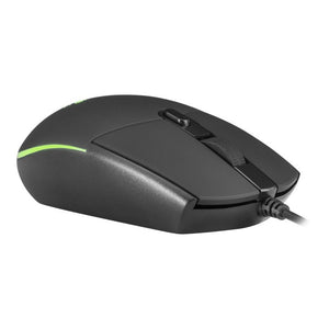 Mouse Mars Gaming Rgb | Mmg Black 3200dpi 6 Botones | Iluminacion Flow Switches Huano