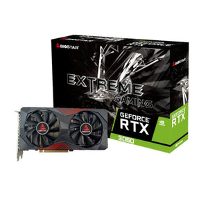 Tarjeta Gráfica Biostar Extreme Gaming GeForce RTX 3060 12GB GDDR6